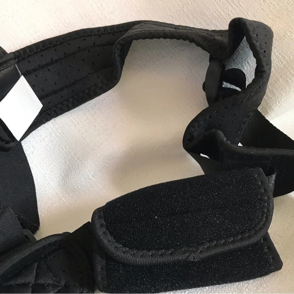 GAIAM Restore Posture Corrector Black Adjustable Clasps and Velcro NWT NIB - Picture 6 of 11